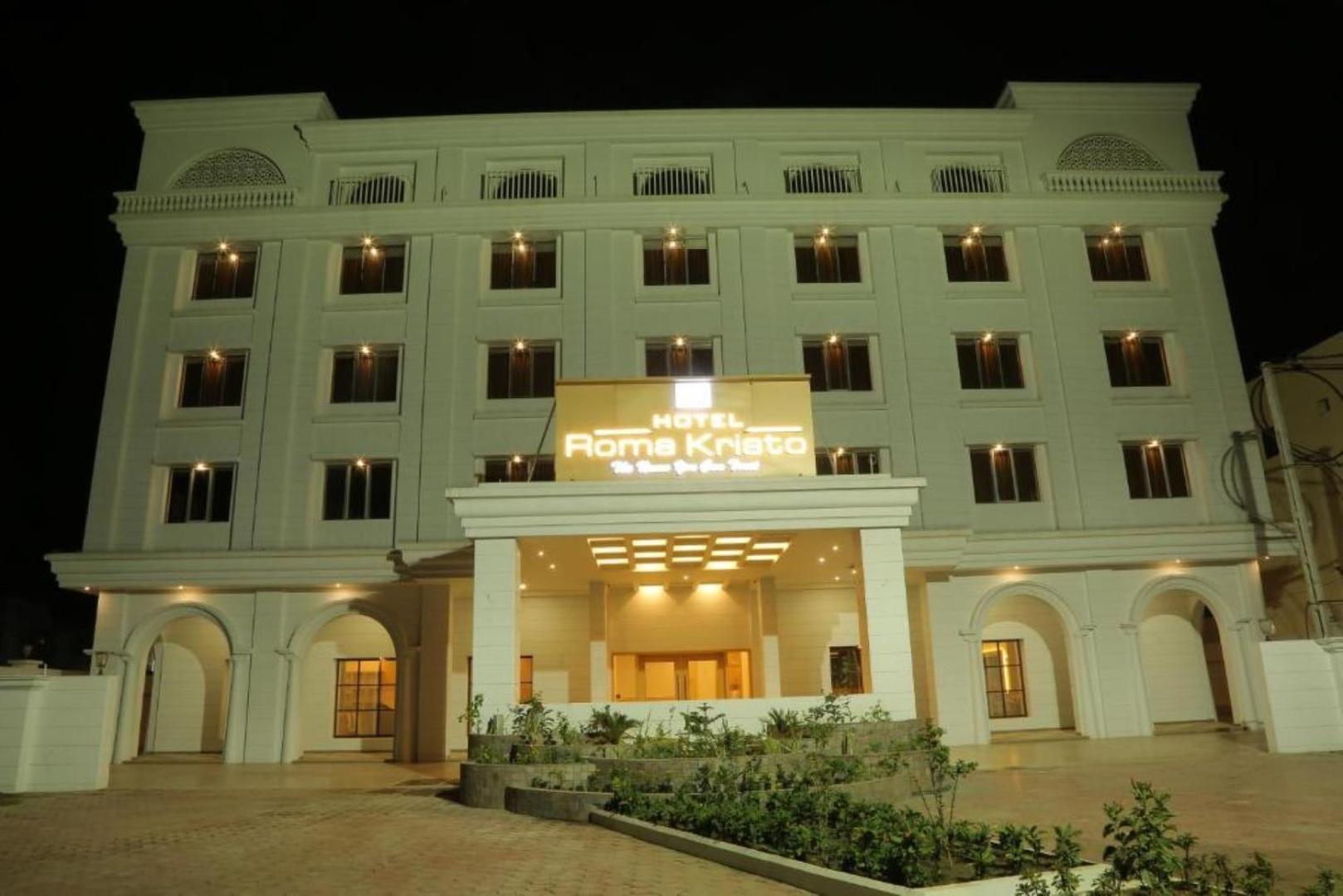 Hotel Roma Kristo Dwārka Exterior foto